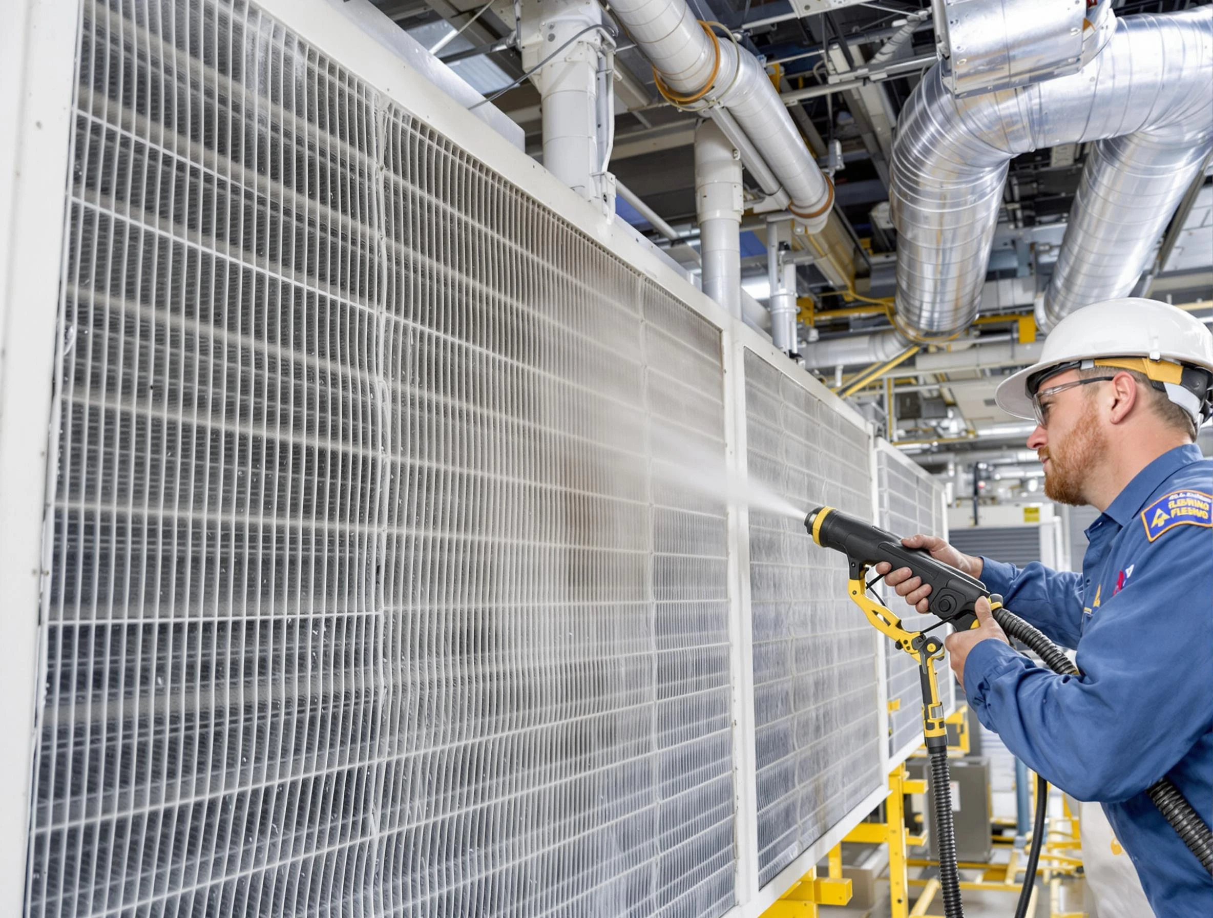 Professional commercial coil cleaning by Snellville Air Duct Cleaning in Snellville