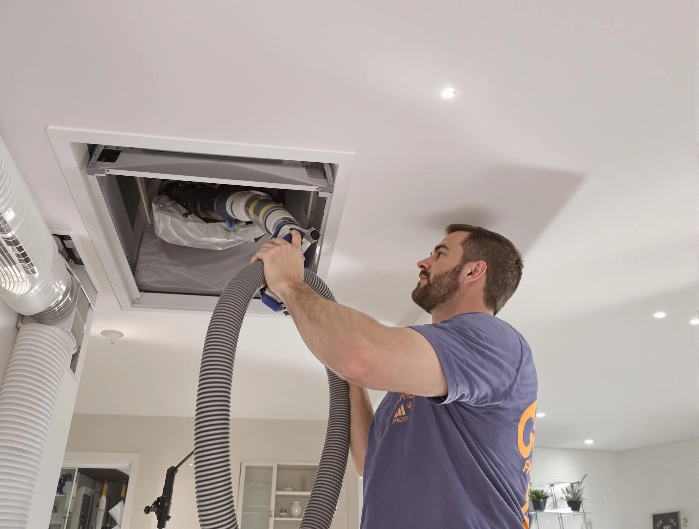 Precision indoor duct cleaning by Snellville Air Duct Cleaning in Snellville