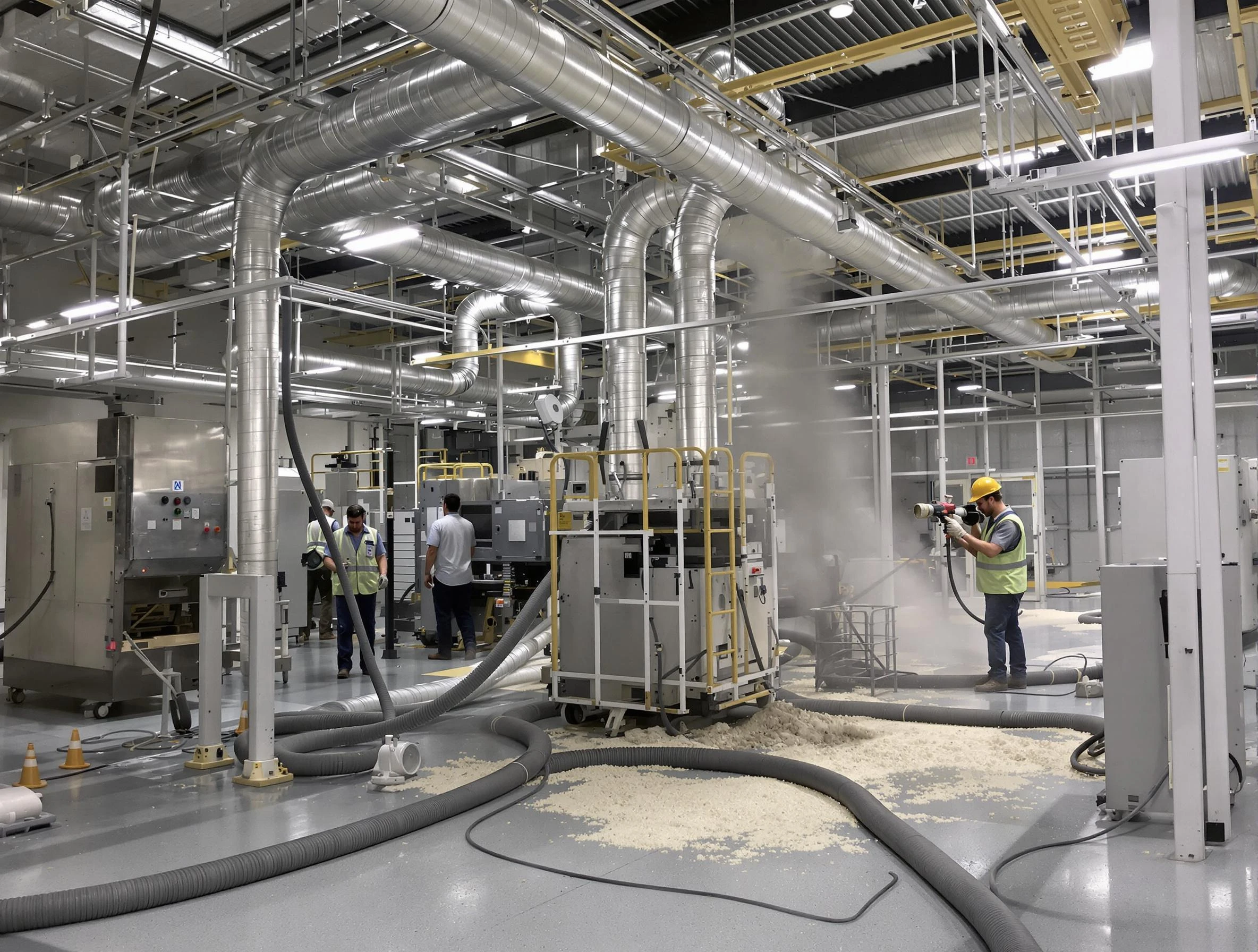 Heavy-duty industrial duct cleaning by Snellville Air Duct Cleaning in Snellville